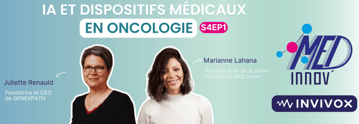 Juliette Renauld invitée du podcast MED.Innov’